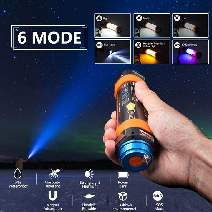 LED Camping Tent Waterproof Rechargeable Light | Kalsten