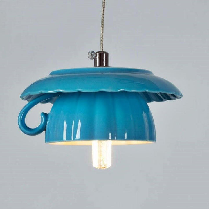 Nordic Ceramic Tea Cup Light | Kalsten