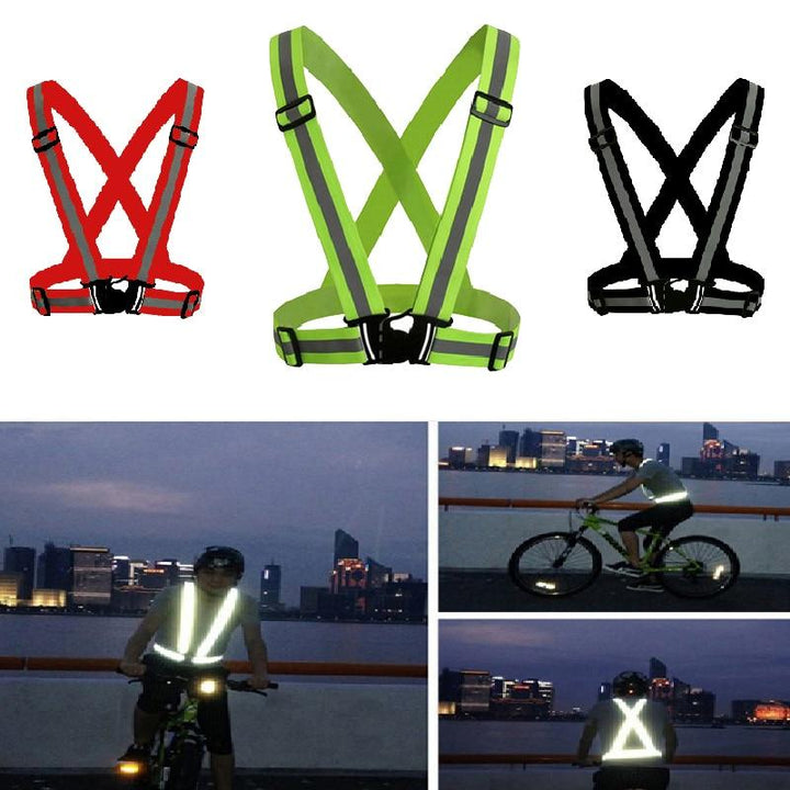 Reflective safety vest with snap closure | Kalsten