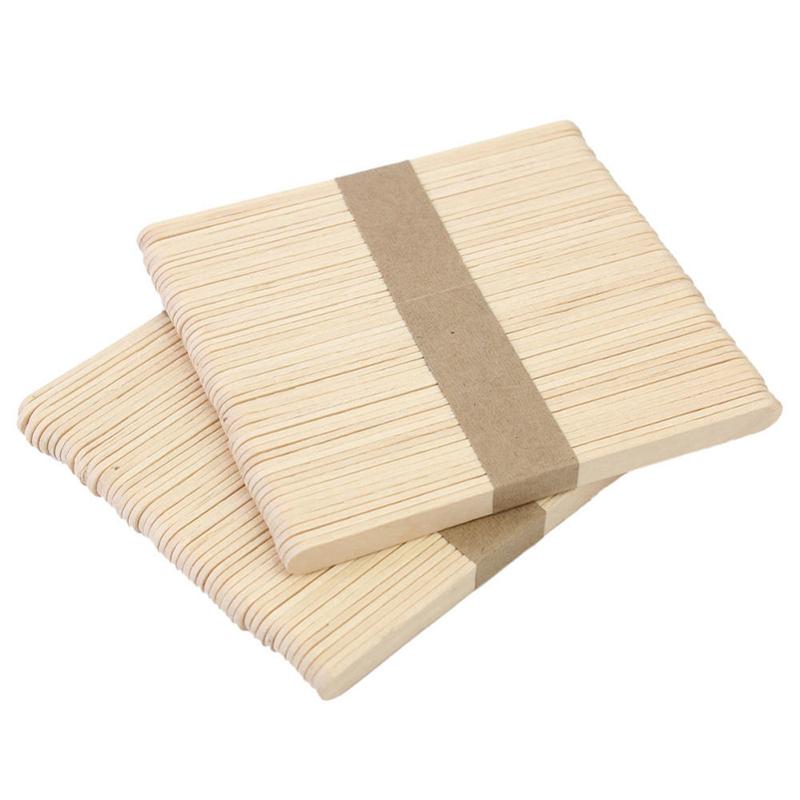 50 Pcs Wooden Wax Spatula | Kalsten