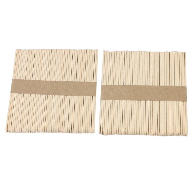 50 Pcs Wooden Wax Spatula | Kalsten