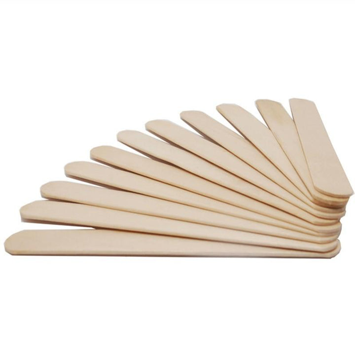 50 Pcs Wooden Wax Spatula | Kalsten