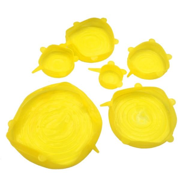 EcoLid - 6 Silicone Reusable Stretch Covers | Kalsten