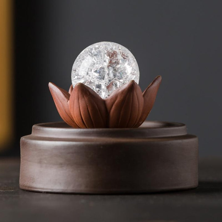 Led Crystal Ball Incense Burner | Kalsten