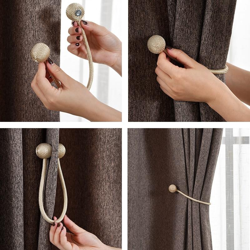 Magnetic Curtain Tie Back | Kalsten