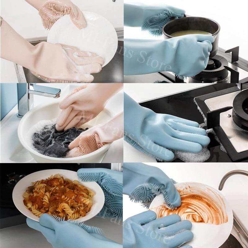 Kalsten | Non-Slip Magic Silicone Cleaning Gloves