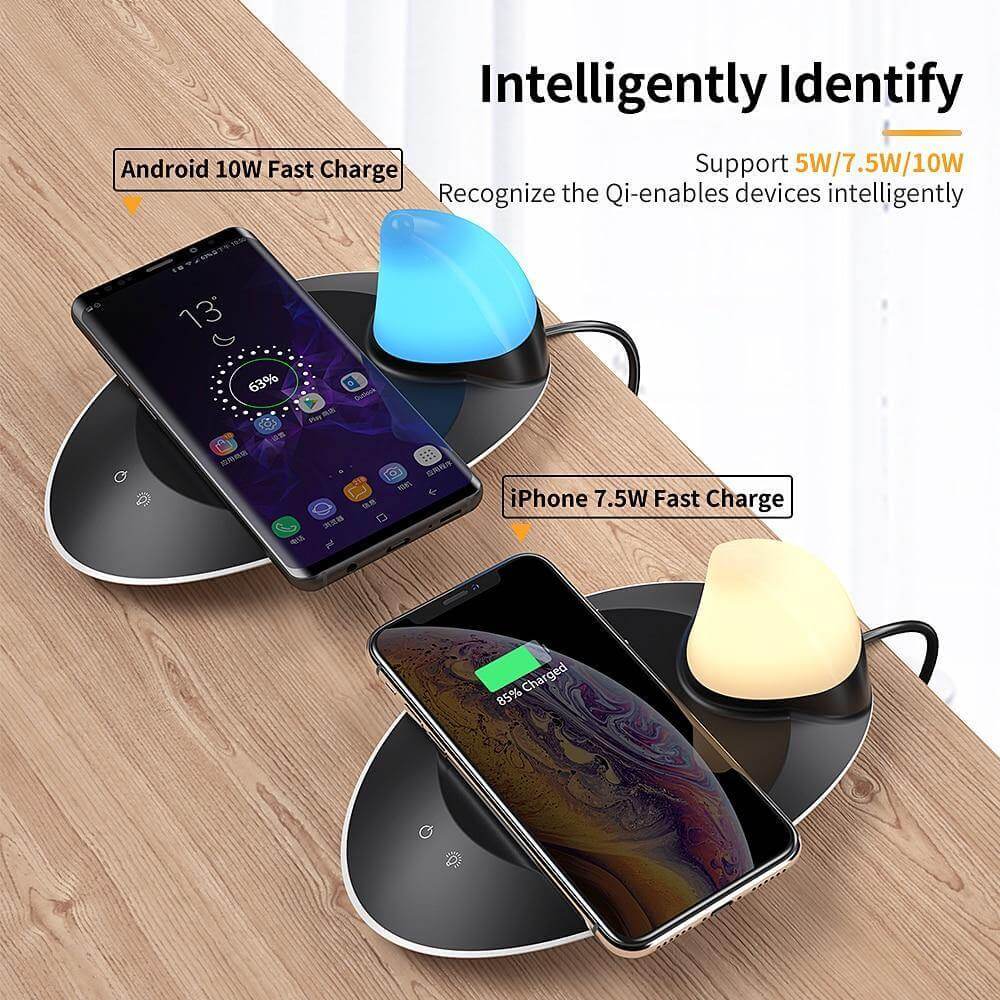 Shark Wireless Charger Lamp | Kalsten