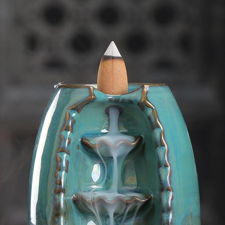 Waterfall River Backflow Incense Holder | Kalsten