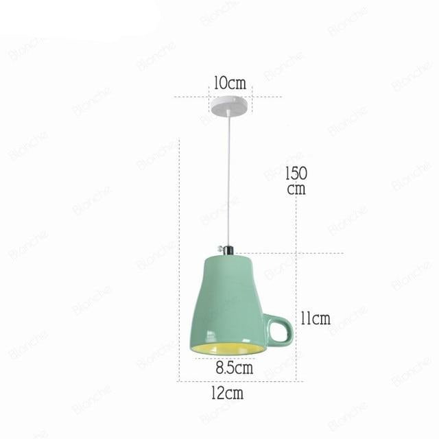 Nordic Ceramic Tea Cup Light | Kalsten
