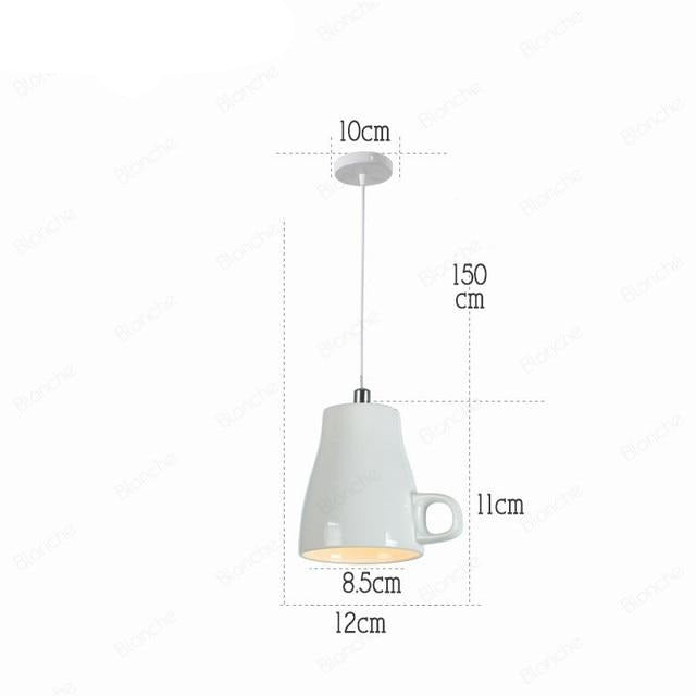 Nordic Ceramic Tea Cup Light | Kalsten