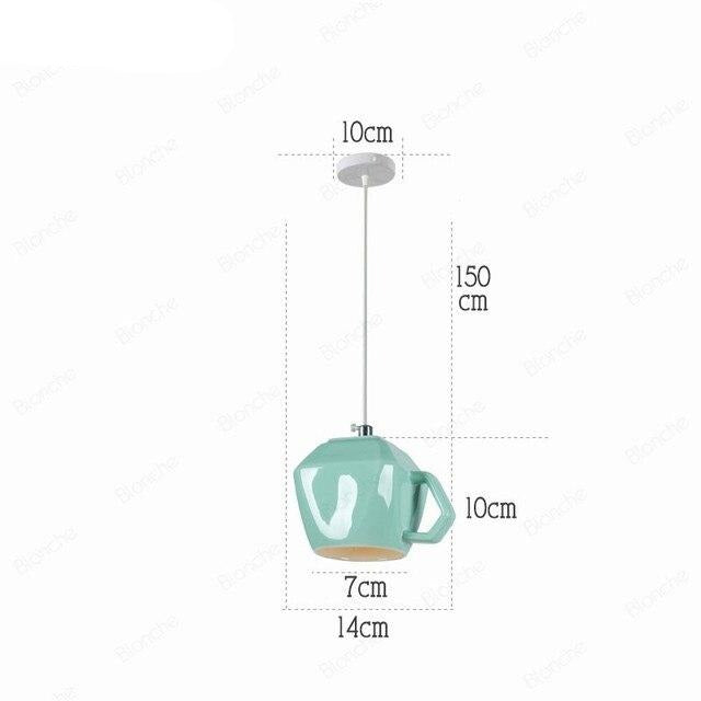 Nordic Ceramic Tea Cup Light | Kalsten