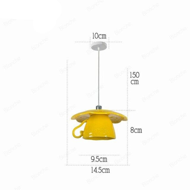 Nordic Ceramic Tea Cup Light | Kalsten