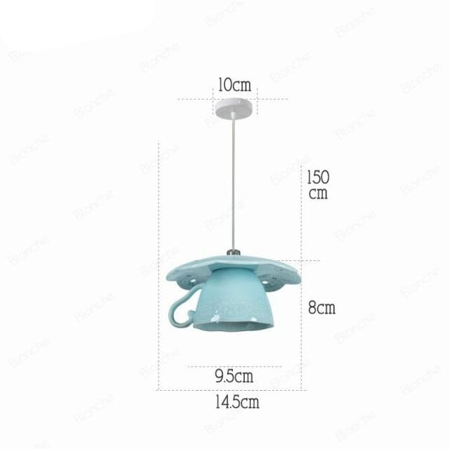 Nordic Ceramic Tea Cup Light | Kalsten