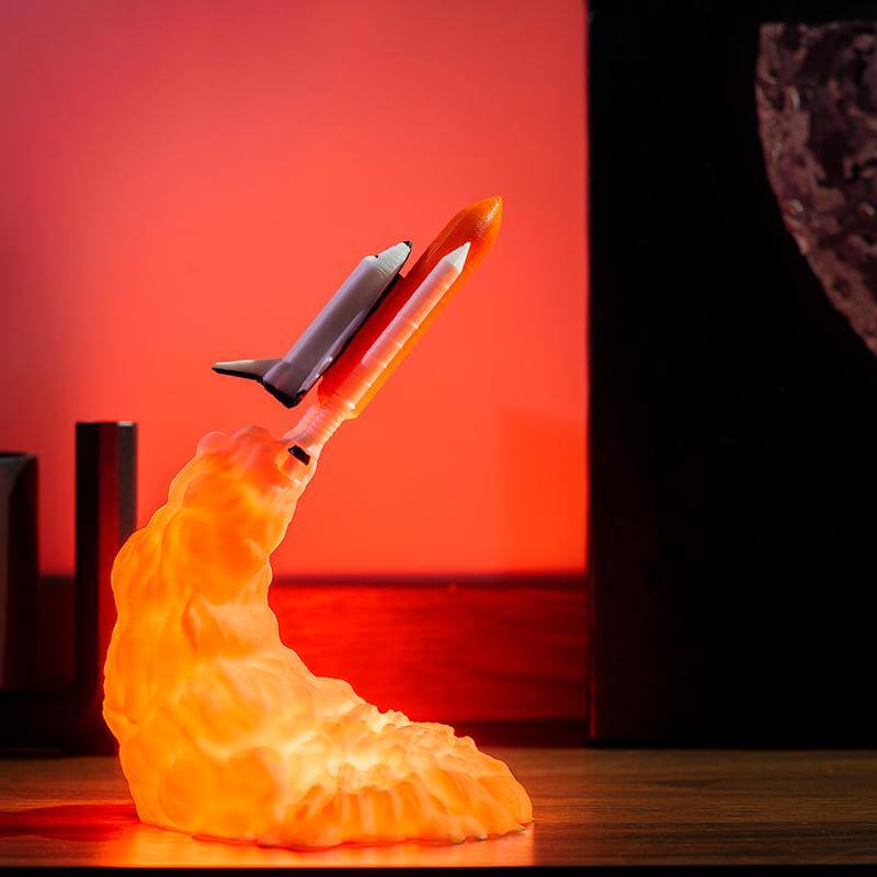 3D Print Space Shuttle Night  Lamp | Kalsten