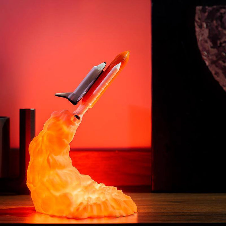 3D Print Space Shuttle Night  Lamp | Kalsten