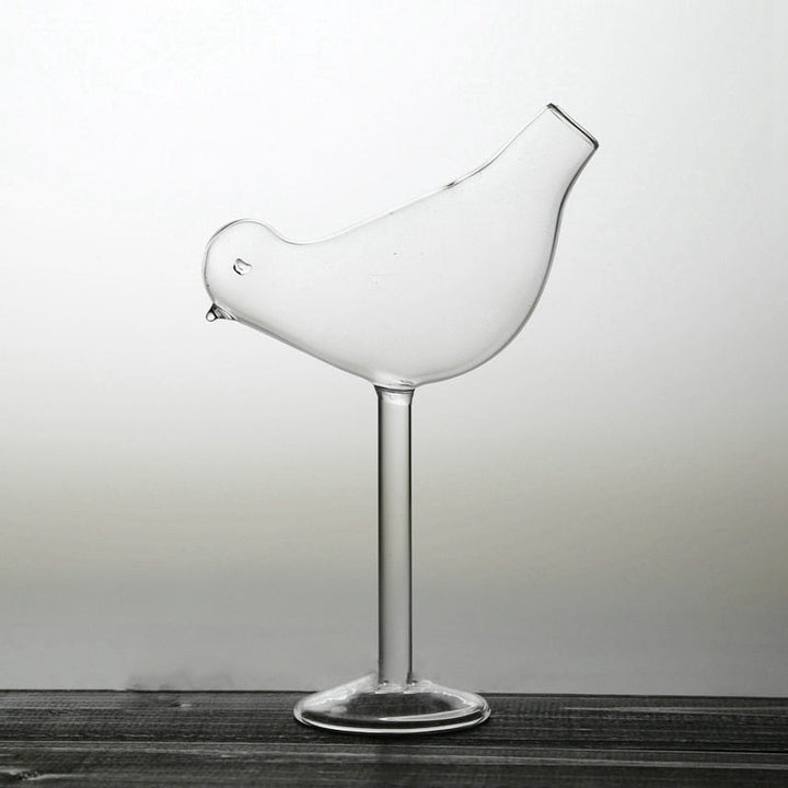 Bird-Shaped Cocktail Glass