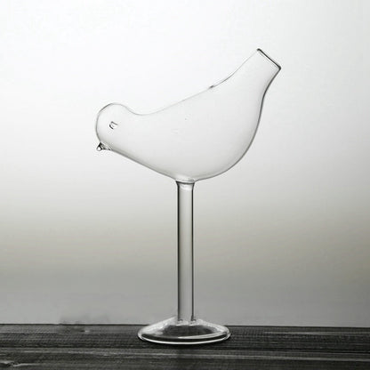 Bird-Shaped Cocktail Glass