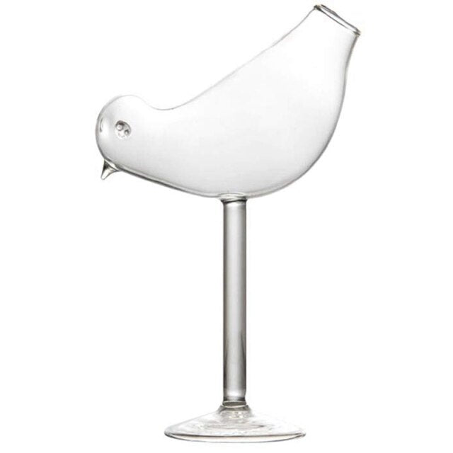 Bird-Shaped Cocktail Glass