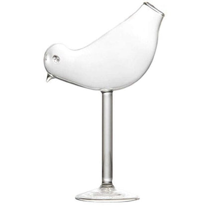 Bird-Shaped Cocktail Glass