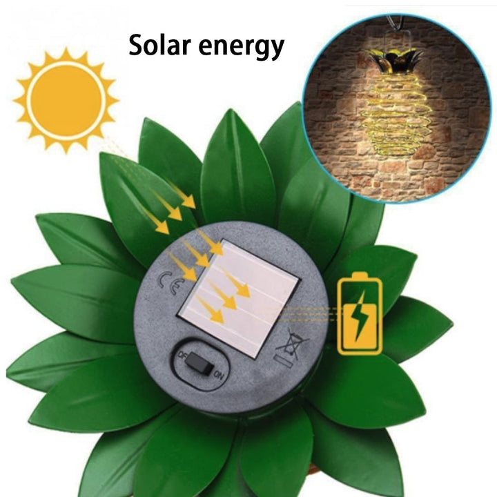 Outdoor Solar Garden Pineapple Automatic Lights | Kalsten