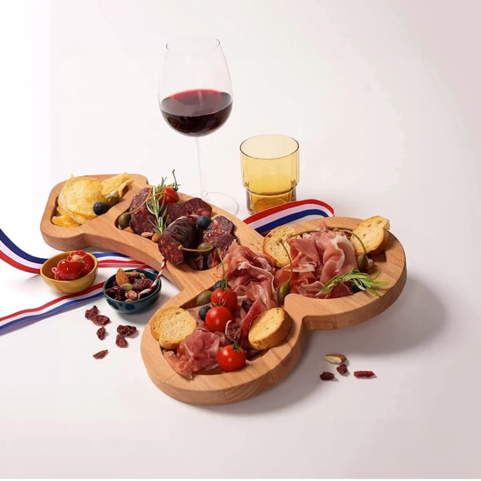 Kalsten | Funny Adult-Themed Multi-Compartment Serving Board