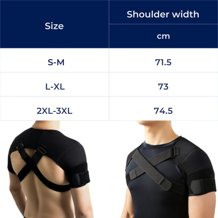 Cross-Compression Stability – Breathable Mesh Comfort – Relieves Shoulder Pain & Improves Posture Kalsten
