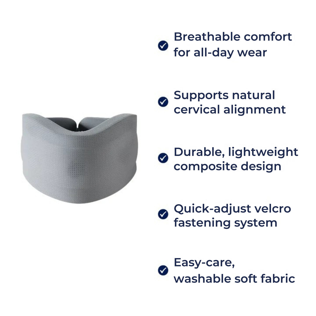 Pain Relief & Posture Support – Soft Foam Breathable Padding – Adults with Neck Pain Relief Kalsten
