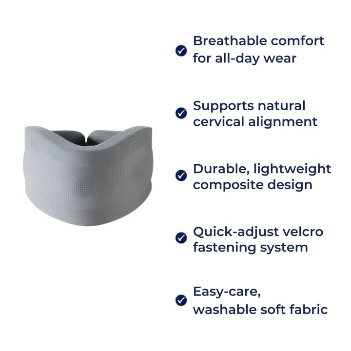 Pain Relief & Posture Support – Soft Foam Breathable Padding – Adults with Neck Pain Relief Kalsten