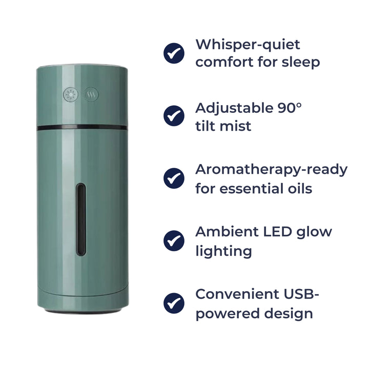 Ultra Quiet – 90° Tilt Rotation – Relieves Dry Air & Enhances Sleep in Bedroom or Office Kalsten