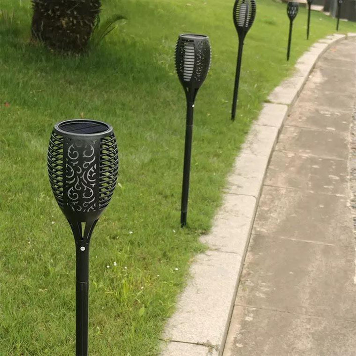 LED Solar Garden Torches Deluxe 96 LED (4 pieces) Kalsten