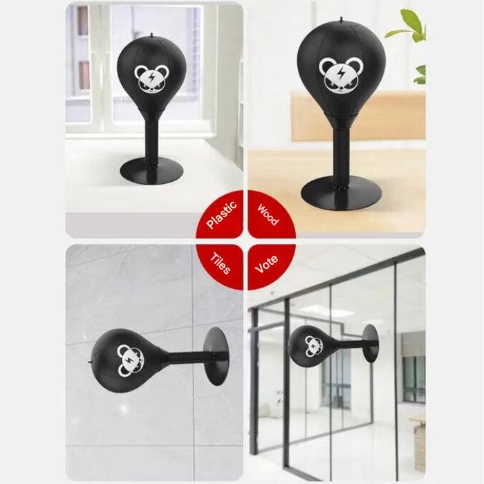 PowerStrike Punching Ball with Strong Suction Base