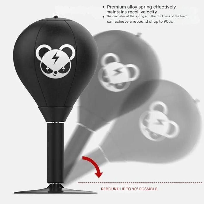 PowerStrike Punching Ball with Strong Suction Base