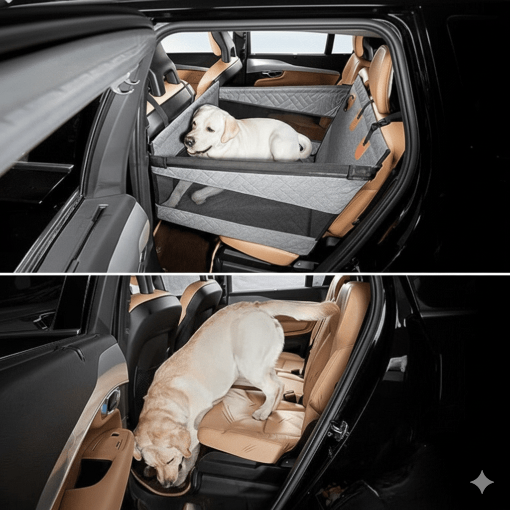 Kalsten | PUPPPROTECTOR Plus – Waterproof Memory Foam Car Seat Mat for Dogs