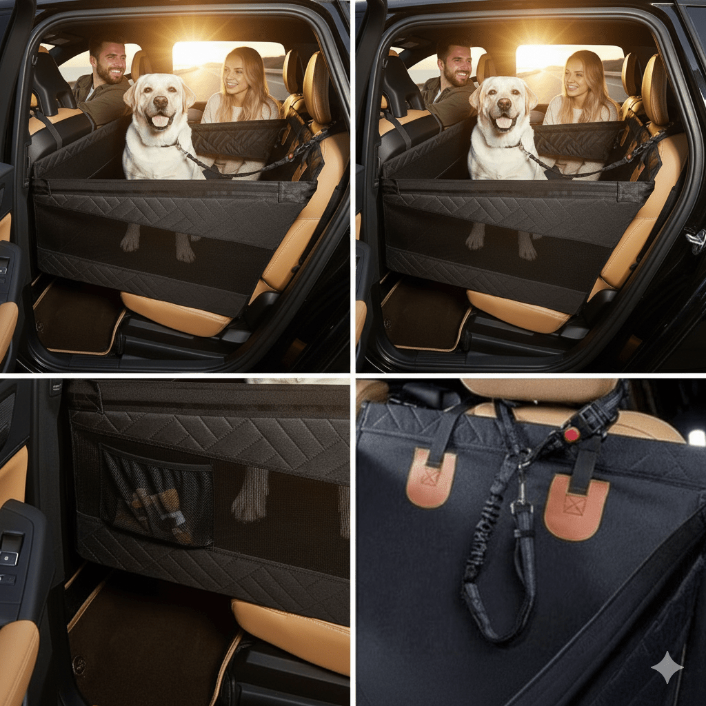 Kalsten | PUPPPROTECTOR Plus – Waterproof Memory Foam Car Seat Mat for Dogs