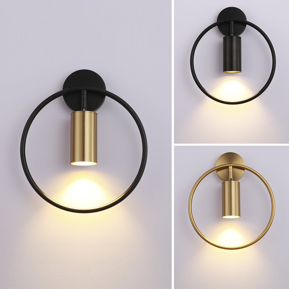 OpulentGlow Wall Lamp - Golden Elegance for Your Interior Kalsten