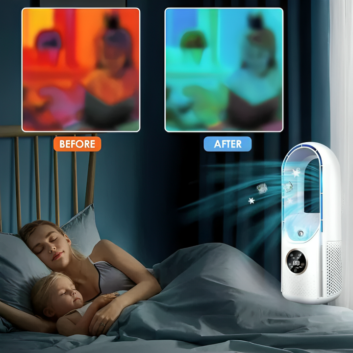 Kalsten | Air Cooler Bladeless Portable Quiet Fan Unit