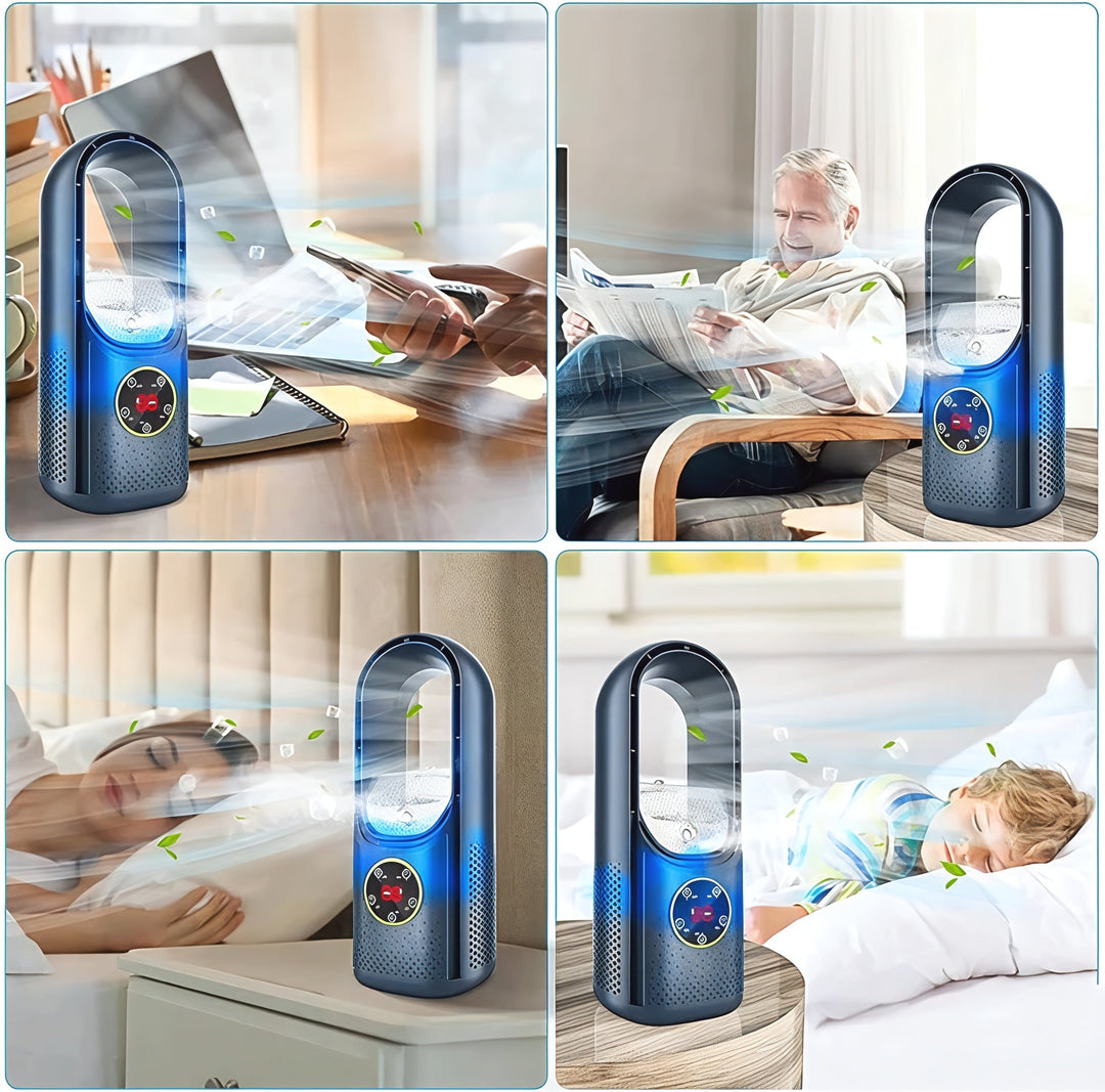 Kalsten | Air Cooler Bladeless Portable Quiet Fan Unit