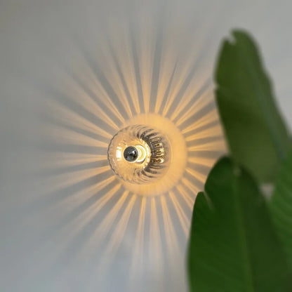Skandinavisk Bauhaus Wall Lamp made of Glass, Modern LED Wall Lamp for Hallway & Living Room | Skanto