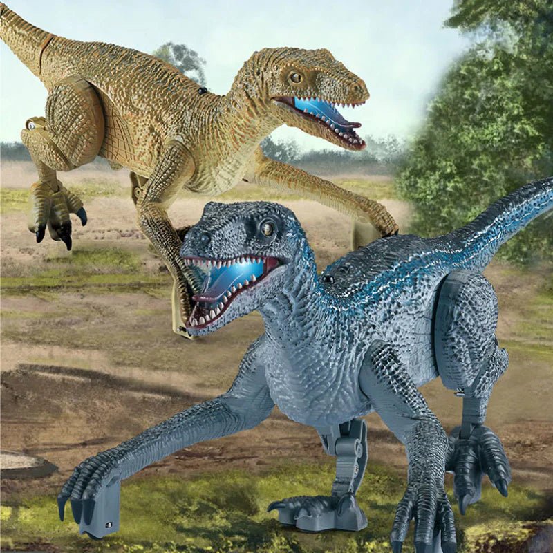 Skanto | Raptorrush Velociraptor – Remote-Controlled Dinosaur Toy with Lights, Sound, and Realistic Movement