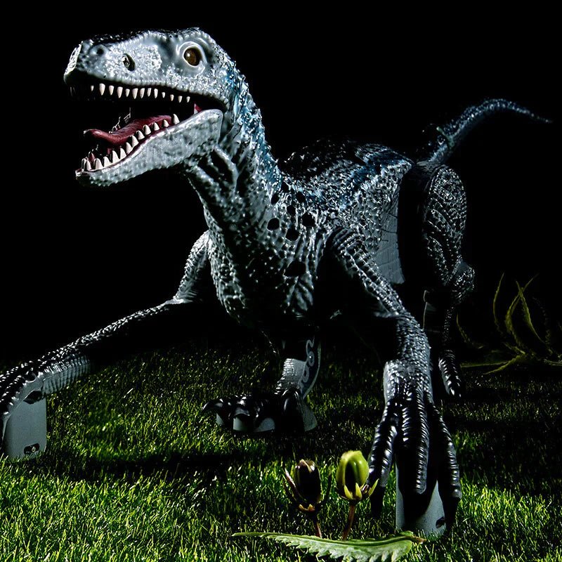 Skanto | Raptorrush Velociraptor – Remote-Controlled Dinosaur Toy with Lights, Sound, and Realistic Movement