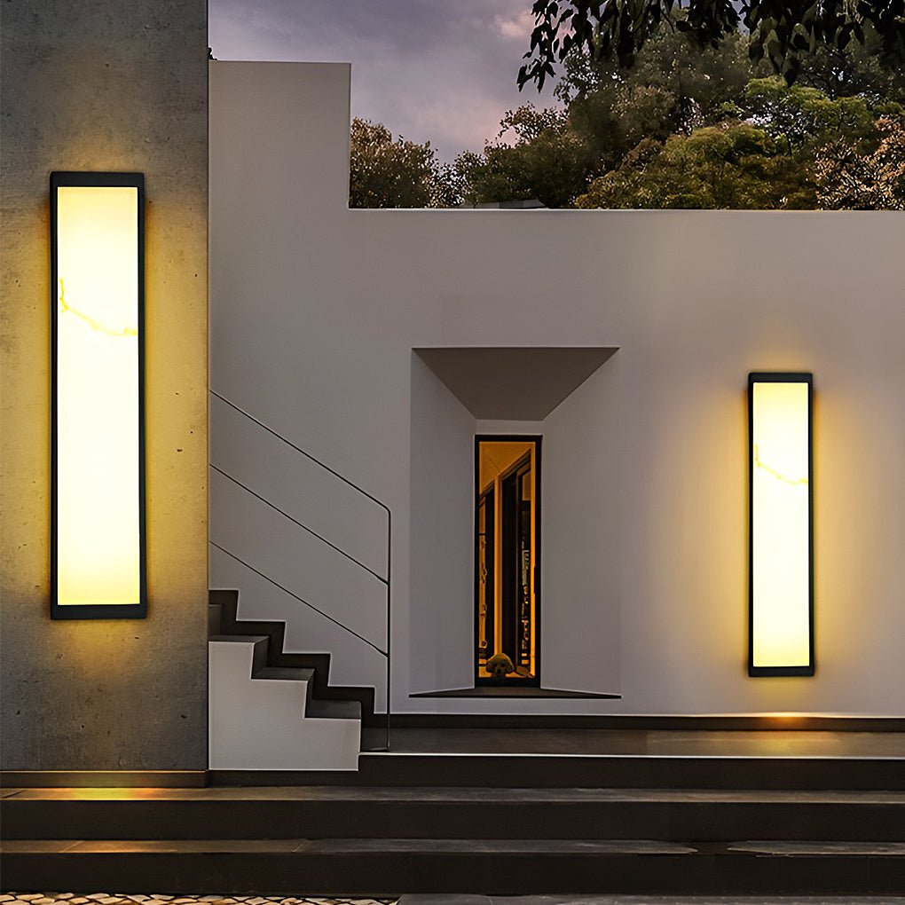 Rectangle Outdoor Wall Lights LED Wall Lamp Wall Sconce Lighting Wall Mounted Lights | Kalsten