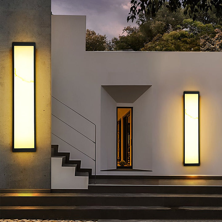 Rectangle Outdoor Wall Lights LED Wall Lamp Wall Sconce Lighting Wall Mounted Lights | Kalsten