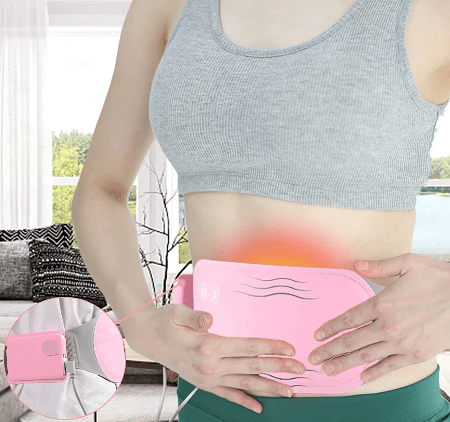 Kalsten | COMFORTHEAT – Rechargeable Electric Heating Pad for Cramps & Abdominal Pain Relief