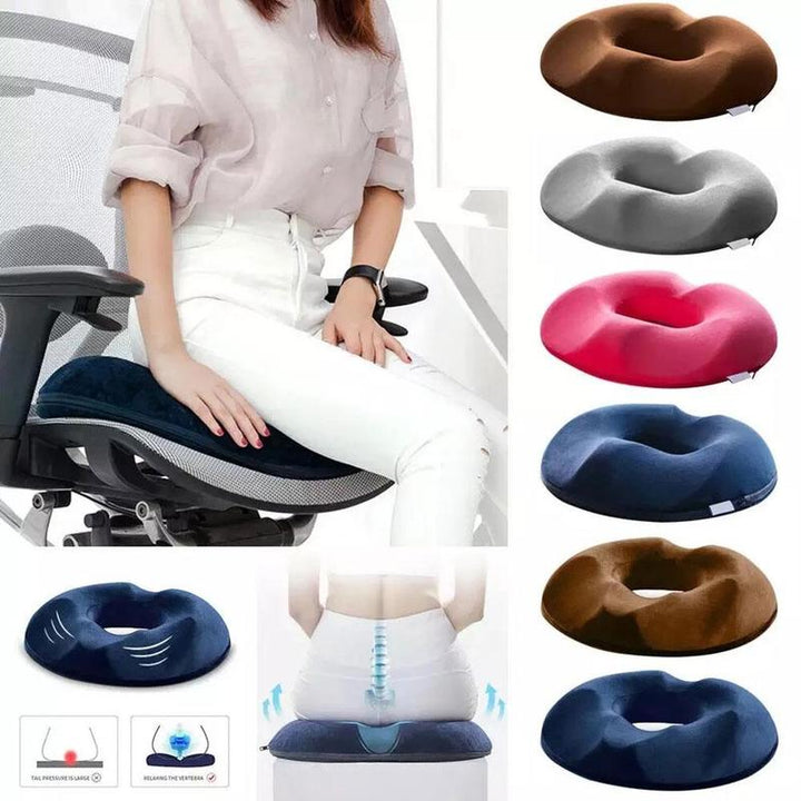 Kalsten | RELIEF CUSHION – Orthopedic Seat Support for Hemorrhoid & Tailbone Pain Relief