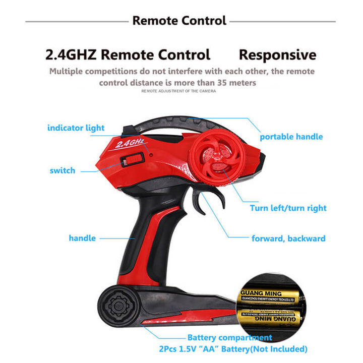 High-Speed Remote RC Off-Road Racing Car
