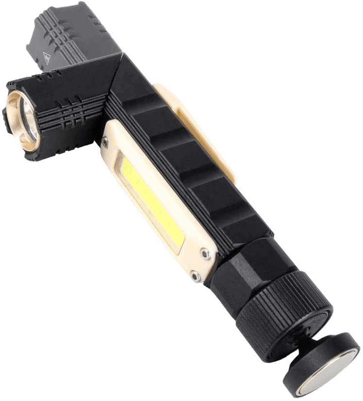 Rechargeable Magnetic Adjustable Camping Flashlight | Kalsten