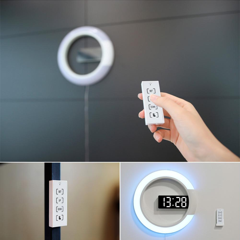LED Ring Lamp Wall Clock | Kalsten