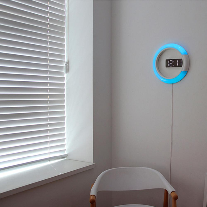 LED Ring Lamp Wall Clock | Kalsten