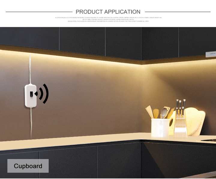 Motion Sensor Kitchen LED Night Light | Kalsten