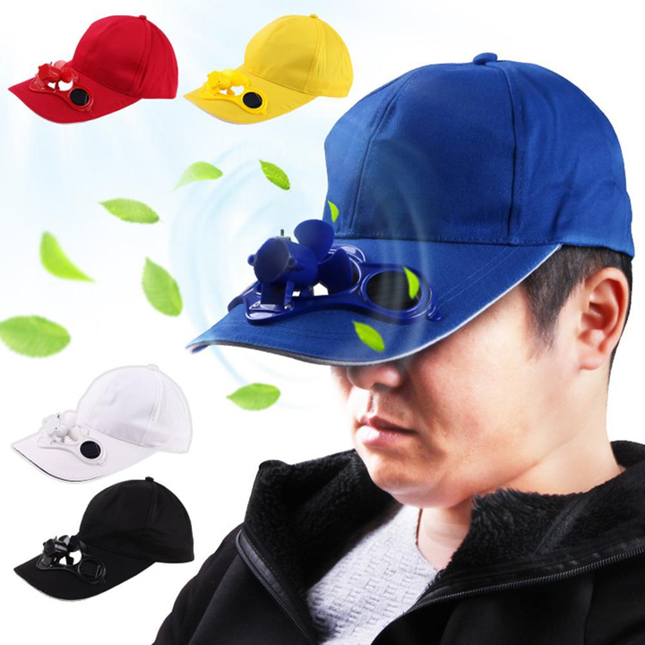 Solar Fan Summer Outdoor Baseball Hat | Kalsten
